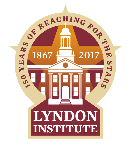 Lyndon Institute 150th Anniversary Logo